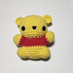 Winnie the Pooh  Crocheted Small Handmade